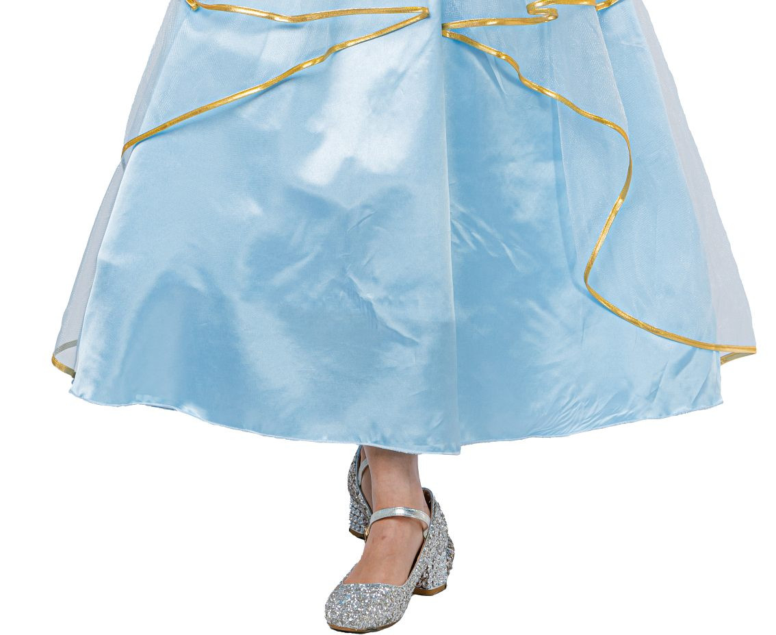 Role play-set for kids Blue Princess (dress, belt), size 110/120 cm